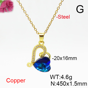 Fashion Copper Necklace  F6N406262aakl-G030