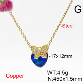 Fashion Copper Necklace  F6N406275aakl-G030