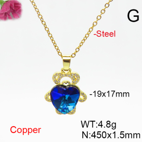 Fashion Copper Necklace  F6N406279aakl-G030