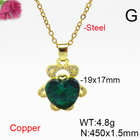 Fashion Copper Necklace  F6N406293aakl-G030