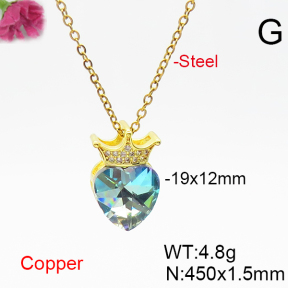 Fashion Copper Necklace  F6N406295aakl-G030