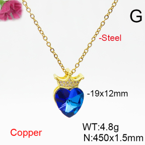 Fashion Copper Necklace  F6N406299aakl-G030