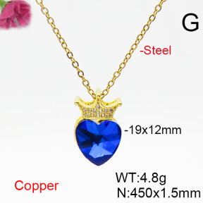 Fashion Copper Necklace  F6N406303aakl-G030