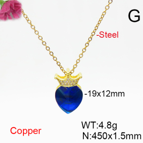 Fashion Copper Necklace  F6N406306aakl-G030