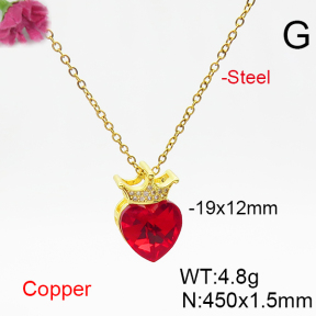 Fashion Copper Necklace  F6N406308aakl-G030
