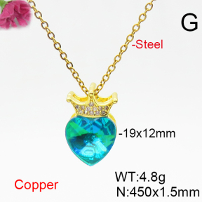 Fashion Copper Necklace  F6N406311aakl-G030
