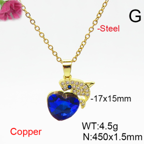 Fashion Copper Necklace  F6N406316aakl-G030