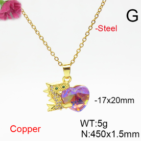 Fashion Copper Necklace  F6N406360aakl-G030