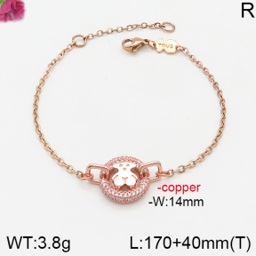 Tous  Fashion Copper Bracelets   PB0173612aivb-J82
