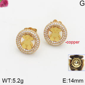Tous  Fashion Copper Earrings   PE0173602aija-J82