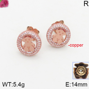 Tous  Fashion Copper Earrings   PE0173603aija-J82