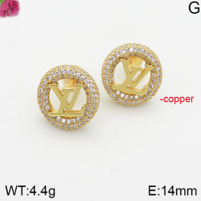 LV  Fashion Copper Earrings   PE0173605bika-J82