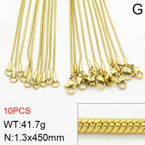 Stainless Steel Necklace  2N2002941aima-474