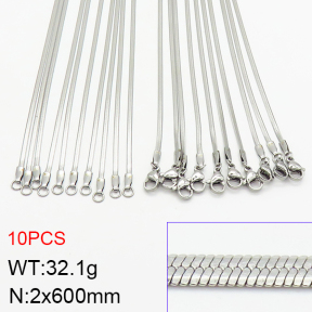 Stainless Steel Necklace  2N2002950vhmv-474