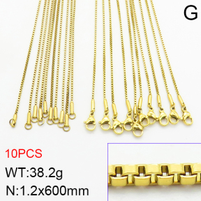 Stainless Steel Necklace  2N2002973ajia-474