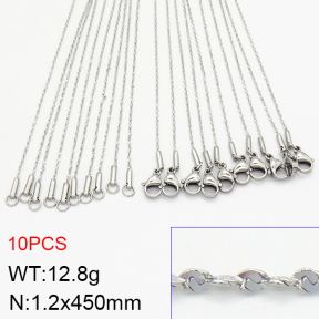 Stainless Steel Necklace  2N2002976vila-474