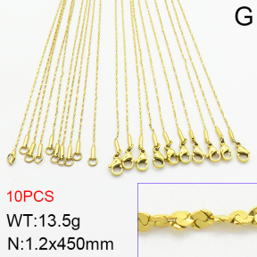 Stainless Steel Necklace  2N2002977ajma-474