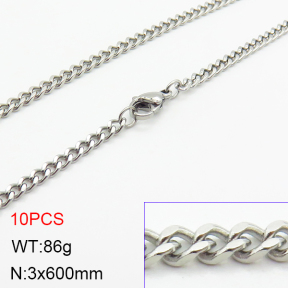 Stainless Steel Necklace  2N2002979aivb-214