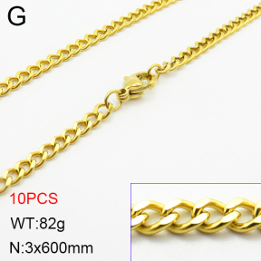 Stainless Steel Necklace  2N2002982vkla-214