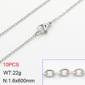 Stainless Steel Necklace  2N2002985bbov-214