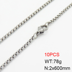 Stainless Steel Necklace  2N2002990ahlv-214