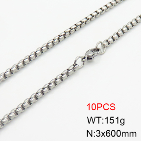 Stainless Steel Necklace  2N2002994ahlv-214