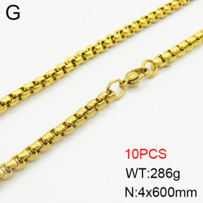 Stainless Steel Necklace  2N2002997amaa-214
