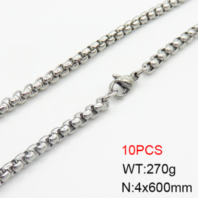 Stainless Steel Necklace  2N2002998vila-214