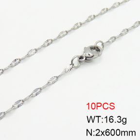 Stainless Steel Necklace  2N2002999vila-214
