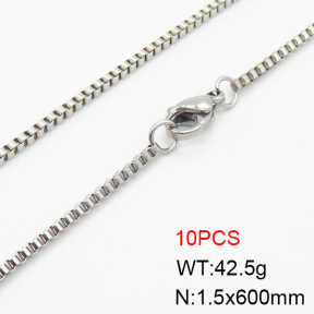 Stainless Steel Necklace  2N2003001ahlv-214