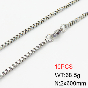Stainless Steel Necklace  2N2003002ahlv-214