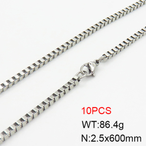 Stainless Steel Necklace  2N2003004vila-214