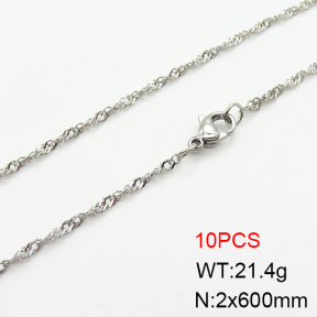 Stainless Steel Necklace  2N2003012aivb-214