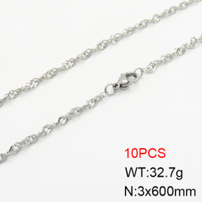 Stainless Steel Necklace  2N2003013aivb-214