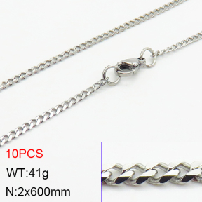 Stainless Steel Necklace  2N2003015aivb-214