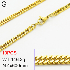 Stainless Steel Necklace  2N2003025amaa-214