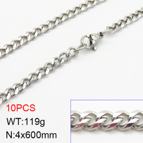 Stainless Steel Necklace  2N2003032vila-214