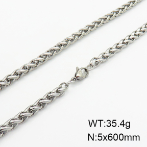 Stainless Steel Necklace  2N2003038aajl-214
