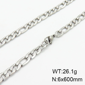 Stainless Steel Necklace  2N2003043aakl-214