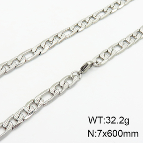 Stainless Steel Necklace  2N2003044ablb-214