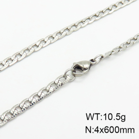 Stainless Steel Necklace  2N2003045aajl-214