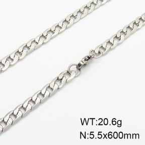 Stainless Steel Necklace  2N2003047aakl-214