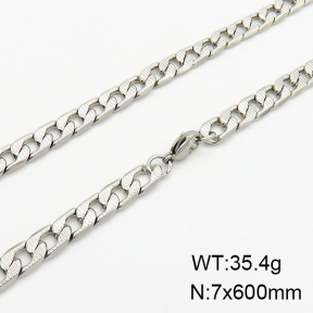 Stainless Steel Necklace  2N2003048ablb-214