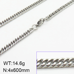 Stainless Steel Necklace  2N2003056avja-214