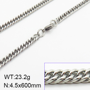 Stainless Steel Necklace  2N2003057avja-214