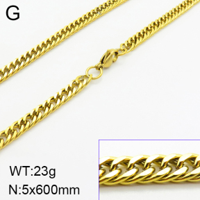 Stainless Steel Necklace  2N2003060vbnb-214