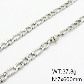 Stainless Steel Necklace  2N2003073vbmb-214