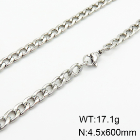 Stainless Steel Necklace  2N2003076aakl-214