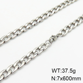 Stainless Steel Necklace  2N2003079bbml-214