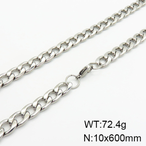 Stainless Steel Necklace  2N2003080vbpb-214
